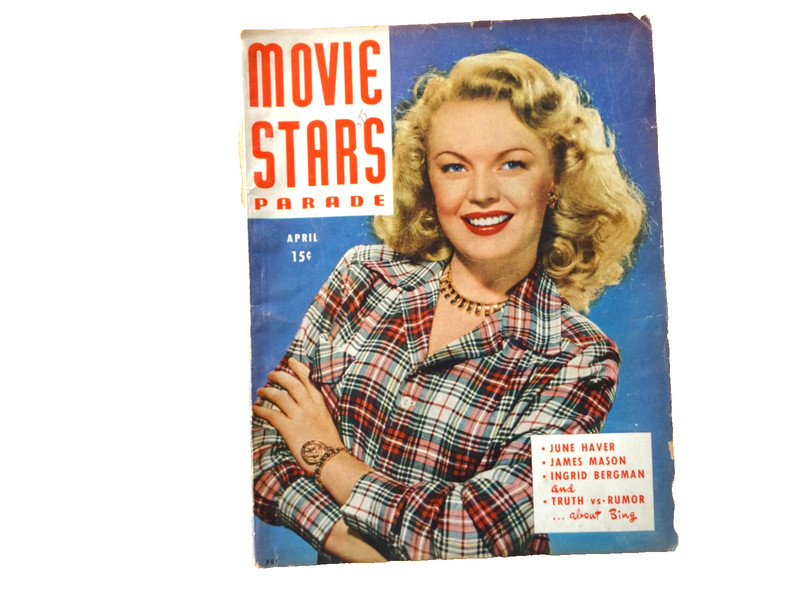 Movie Stars Parade – April 1947 – June Haver