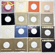 16 Vintage 45 Record Sleeves Reprise ARISTA Apple RCA Atlantic QWEST Columbia