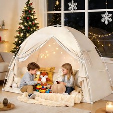 Bed Tent Twin Size - Privacy Sleeping Space with Blackout Design, Breathable ...