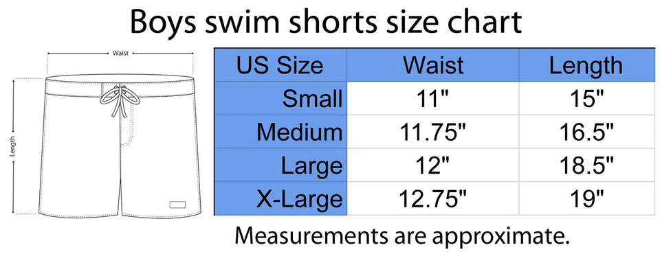Boys Swimming Trunks, Kids Swimsuit Shorts Board for Boy, Elastic Beach Swimsuit - Image 2 of 4