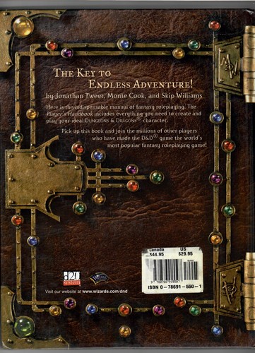 Dungeons & Dragons Player's Handbook: Core Rulebook 1 with CD - Picture 2 of 6