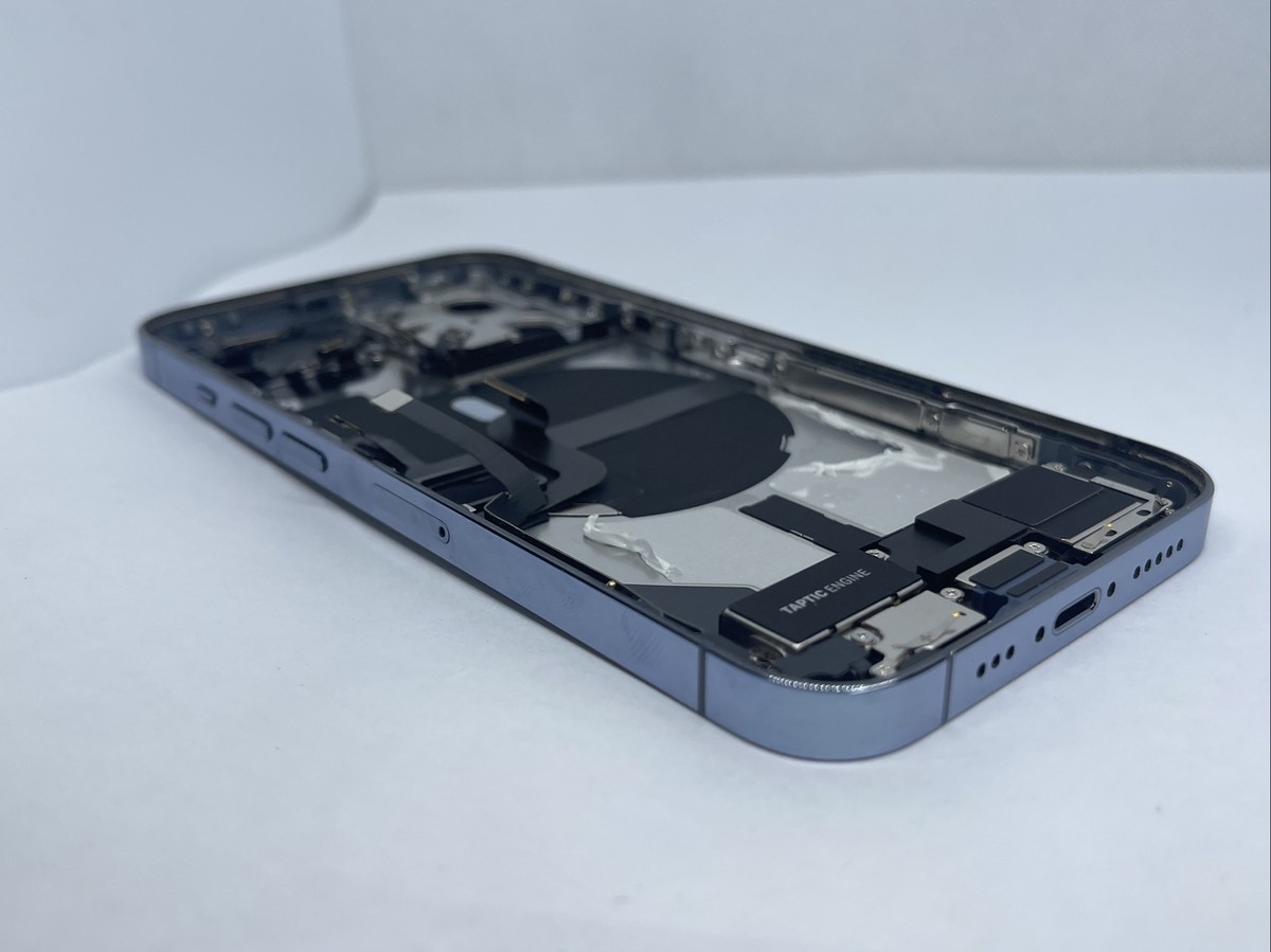 iPhone 13 Pro Back Housing Replacement Frame Sierra Blue OEM Back
