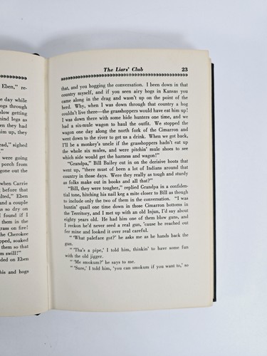 Now I'll Tell One By OC Hulett Coon Hollow Liars Club 1935 Vintage Book - Picture 4 of 4