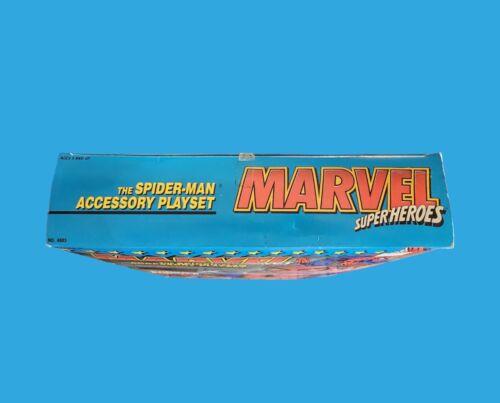 1990 Toybiz Marvel Super Heroes Spider-Man Costume Accessory Playset Vintage - Picture 4 of 7
