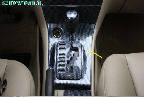 For Toyota Corolla 2003-2008 Carbon Fiber Central Console Gear Shift Panel Cover - Picture 3 of 10