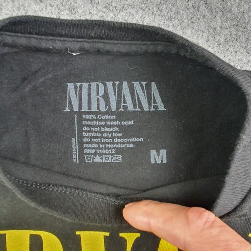 Nirvana TShirt 2012 Logo Black Medium - Bild 3 von 8