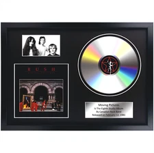 Rush – Moving Pictures / Memorabilia / Souvenir in black frame / Rock / interior