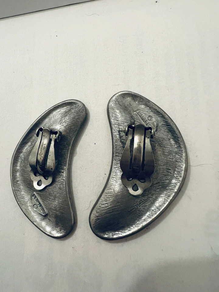 Pendientes de clip Ben-Amun años 80 Foto 3 de 4