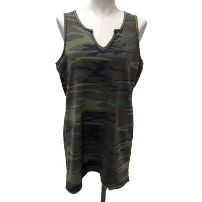 camo dress womens Womens Camo Print Sequin Cut Out Mini Dress Current Mood main image 1