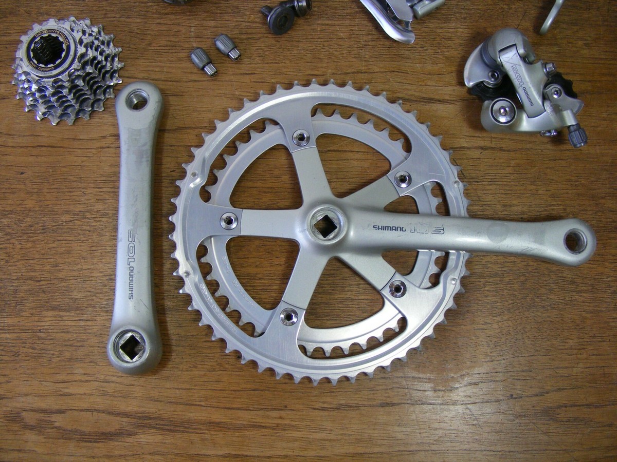 groupe Shimano 105 2x8 ( ST BR 1055 , FC FD RD 1056 ) 8