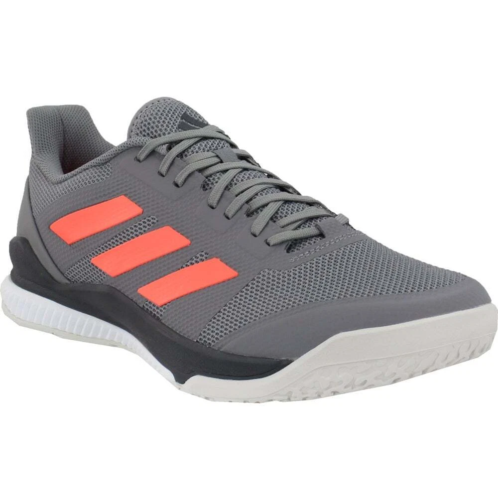 adidas Bounce Handball Mens Grey Sneakers Athletic Shoes EH0847 | eBay