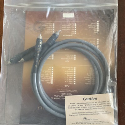 Cardas 300B MicroTwin ORIGINAL RCA cable 1mtr. Worldwide Cardas 300B MicroTwin ORIGINAL RCA cable 1mtr. Worldwide