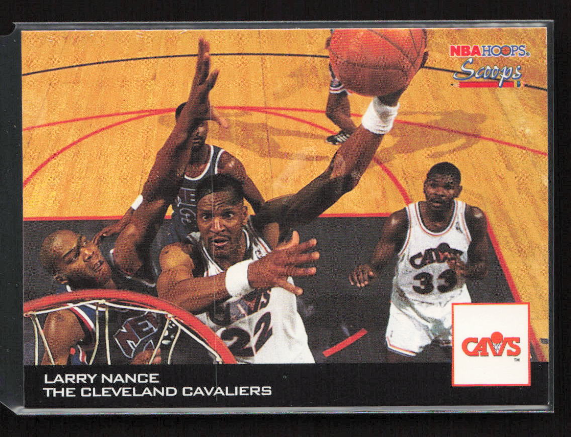 1993-94 Hoops Scoops #HS5 Larry Nance Cleveland Cavaliers