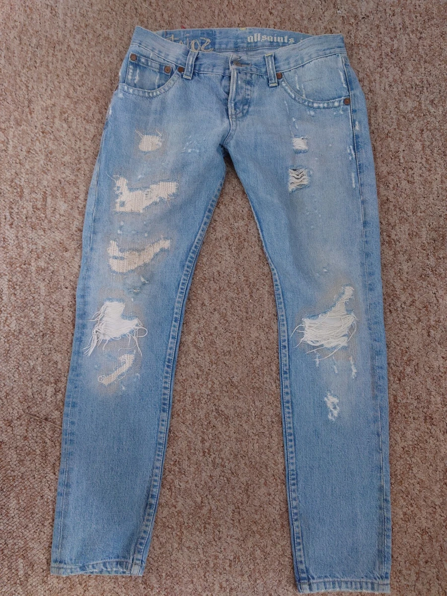 Size 28 sales ripped jeans