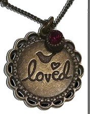 Kelly Rae Roberts Birthday Wish Birthstone Necklace - January - Embrace Change