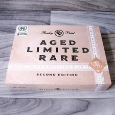 Aged Limited Rare Robusto Second Edition Empty Wood Cigar Box 9" x 7" x 1.5"