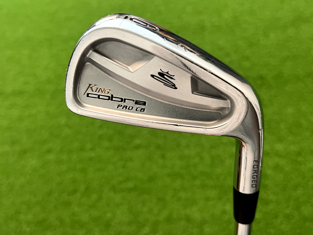 King Cobra Golf PRO CB Forged (6) IRON Right Handed Steel KBS Tour