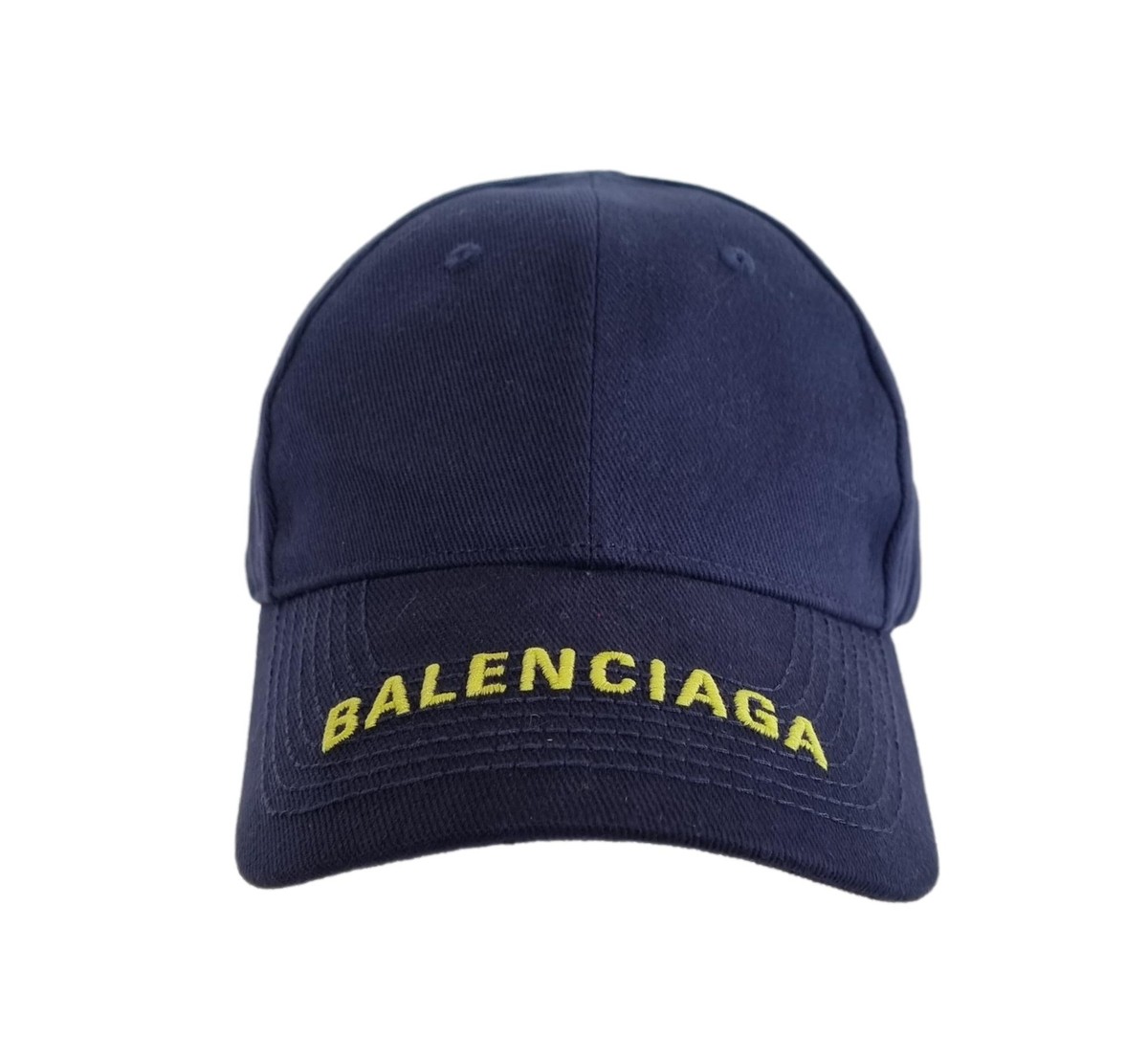 Balenciaga cappello berretto Baseball uomo 541400 blu