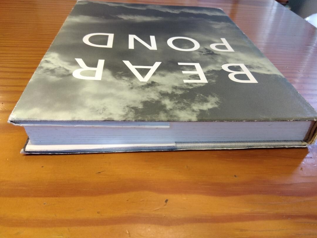 Photo book BEAR POND Bruce Weber First edition 1990 Bulfinch