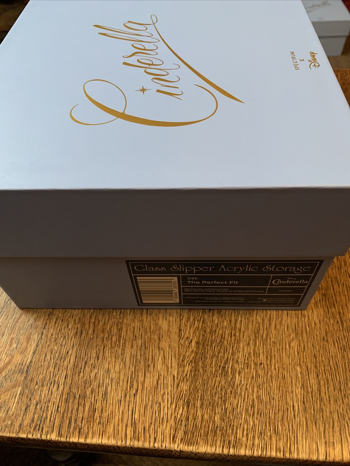 Spectrum x Disney Cinderella Glass Slipper Brush Holder BNWT Princess eBay