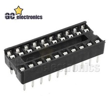 66PCS/set DIP IC Sockets Adaptor Solder Type Kit 6 8 14 16 18 20 24 28pin New