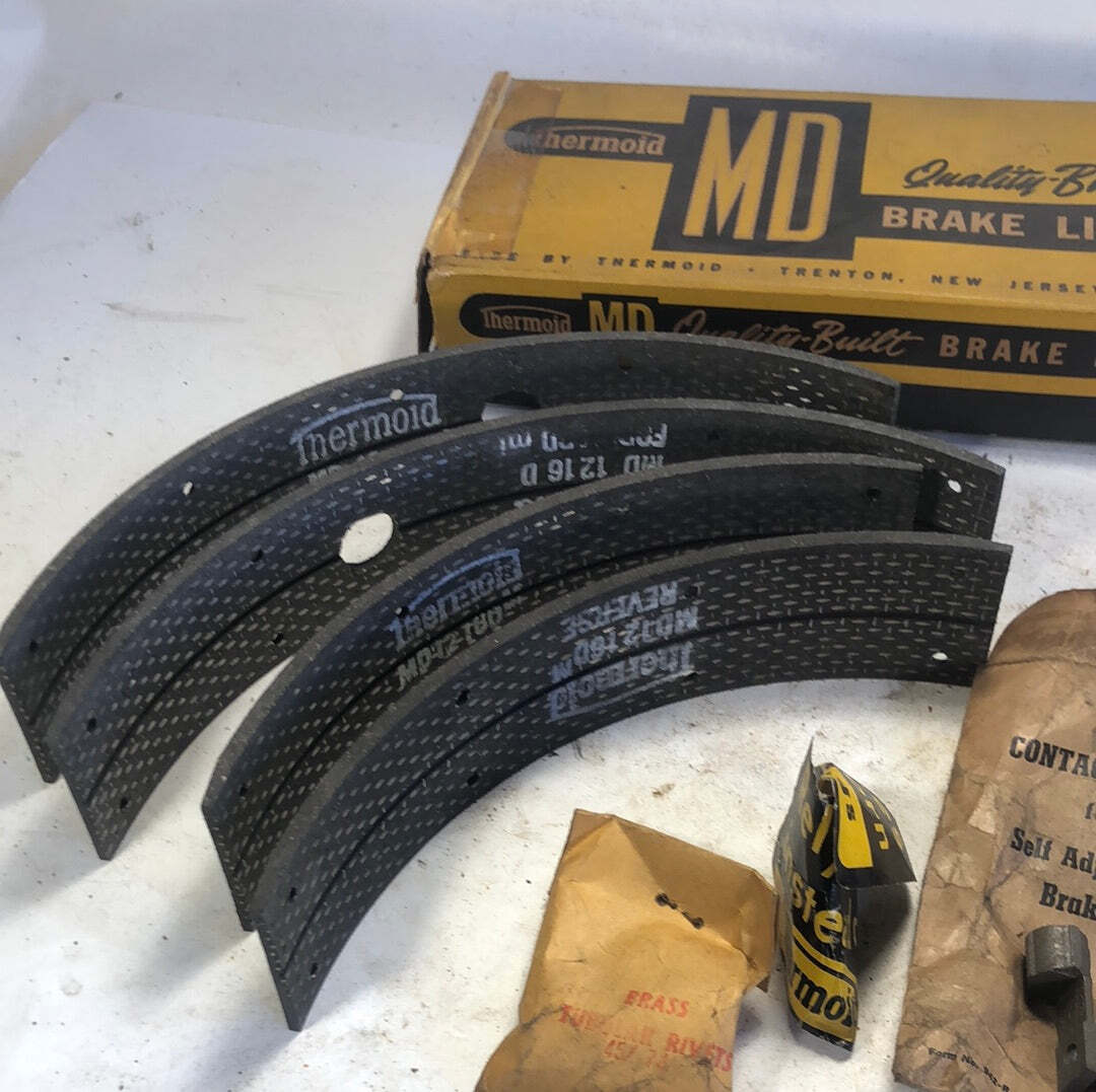 19471952 Studebaker Kaiser Frazer brake lining kit 1 axle NORS eBay