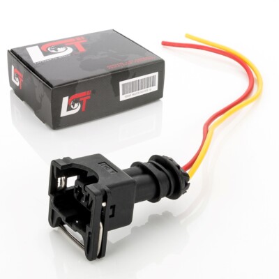 Verbindungsstecker Stecker Gehäuse Halterung Halteklammer 2-polig weiblich 