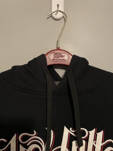 Vtg Ecko Unltd Hoodie Mens Size XL Black Spellout Graphic Streetwear Y2K (B318) - Picture 4 of 9