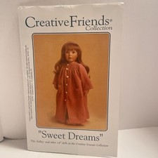 Creative Friends Collection Sweet Dreams Baby Doll Pattern for 18 Inch Dolls