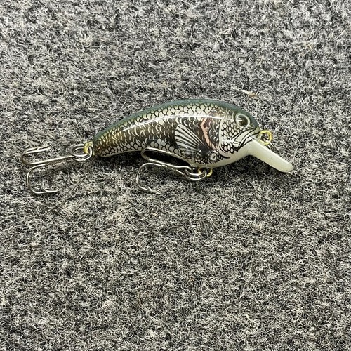 Cotton Cordel Big O 7600 Vintage Crankbait Lure 2" - Life Like Natural