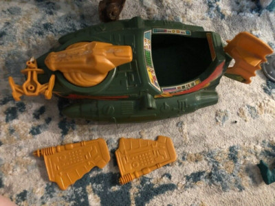 MOTU Wind Raider He-Man Vintage Vehicle 1981 100% Complete w Broken Wings