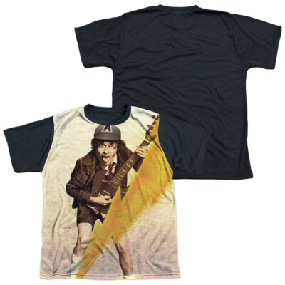 AC/DC Higher Voltage Youth Sublimated T-Shirt White