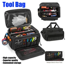 14"Durable Heavy Duty Durable Portable Tool Storage Bag Organizer,Large capacity