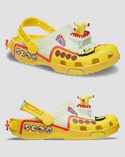 New Crocs The Beatles Yellow Submarine Classic Clog Men's Multi Size IN STOCK