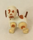 Vintage Fisher Price Little People Hex Screw White Dog