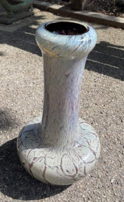 MEGA Glas WMF hohe schwere Vase H 39 cm 1A Zustand absolut rar Prototyp 70erJ