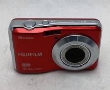 Fujifilm FinePix AX500 14MP Digital Camera 5x Optical Zoom 720p HD Video CCD Red