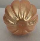 Vintage Blown Glass Orange Pumpkin Halloween / Christmas Ornament — photo 7