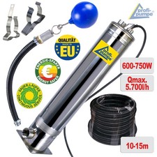 REGENWASSERPUMPE ZISTERNENPUMPE REGENTANKPUMPE TAUCHDRUCKPUMPE HAUSWASSERWERK