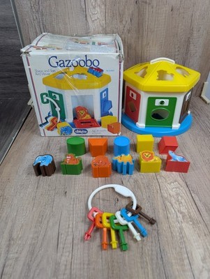 Chicco Gazoobo Color Shape Animal Sorter Toy Vintage Incomplete
