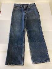 Carhartt Jeans Mens32x32 Blue Relaxed Fit Denim Workwear Back Pockets Read-Pics