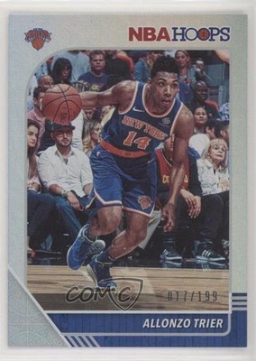 2019-20 Panini NBA Hoops Silver /199 Allonzo Trier #128 7m3