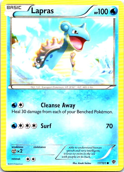 Pokemon #17/101 Lapras