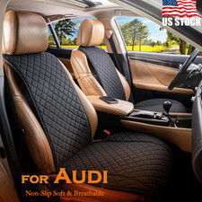 For Audi A3 A4 A6 A8 Q3 S6 Front Seat Cover Durable Non-slip Linen Protector
