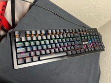 MSI Mechanical Gaming Keyboard RGB Backlit Fu...