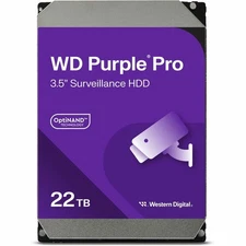 WD Purple Pro WD221PURP 22TB 3.5" 7200rpm SATA/600 Internal Hard Disk Drive