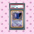 PSA 1 Gengar 5/62 Fossil 1999 Unlimited WOTC TCGKITTEN
