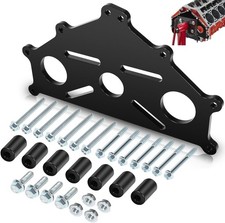 Billet Aluminum Engine Safe Stand Adapter Plate Engine Stand Plate For Chevy