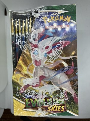 Pokemon Evolving Skies Booster Box Factory Sealed | eBay