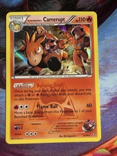 Team Magma's Camerupt 2/34 Double Crisis Holo on eBay